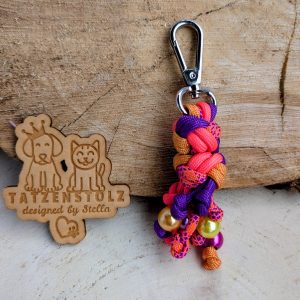 Paracord-Schlüsselanhänger – verschiedene Farben – Handmade & langlebig
