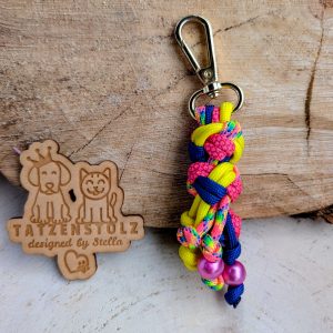 Paracord-Schlüsselanhänger – verschiedene Farben – Handmade & langlebig