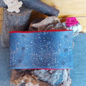 Loopschal „Spider Night“ – warm, kuschelig & sofort verfügbar (HU 35–40 cm)