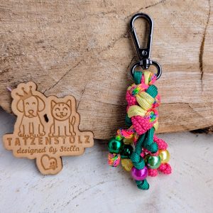 Paracord-Schlüsselanhänger – verschiedene Farben – Handmade & langlebig