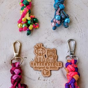 Paracord-Schlüsselanhänger – verschiedene Farben – Handmade & langlebig