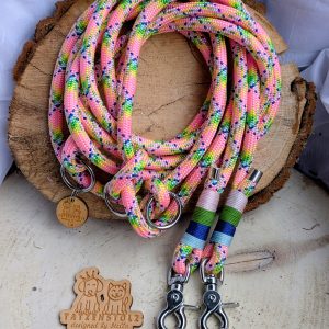 Tauleine „Candy Pop XL“ – 3,70 m • 3-fach verstellbar • bunt • Einzelstück