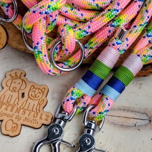 Tauleine „Candy Pop XL“ – 3,70 m • 3-fach verstellbar • bunt • Einzelstück