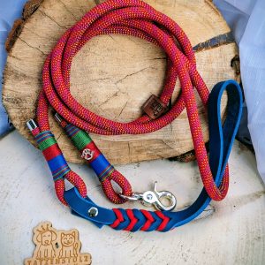 Paracord-Leine „Happy Pawty“