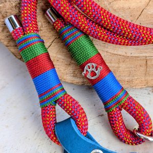 Paracord-Leine „Happy Pawty“