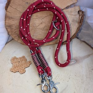 ✨ Tauleine „Winterberry“ – reflektierend • 1,80 m • Einzelstück