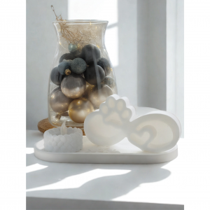 Gedenklicht „Für immer bei mir“ – Herz & Pfote