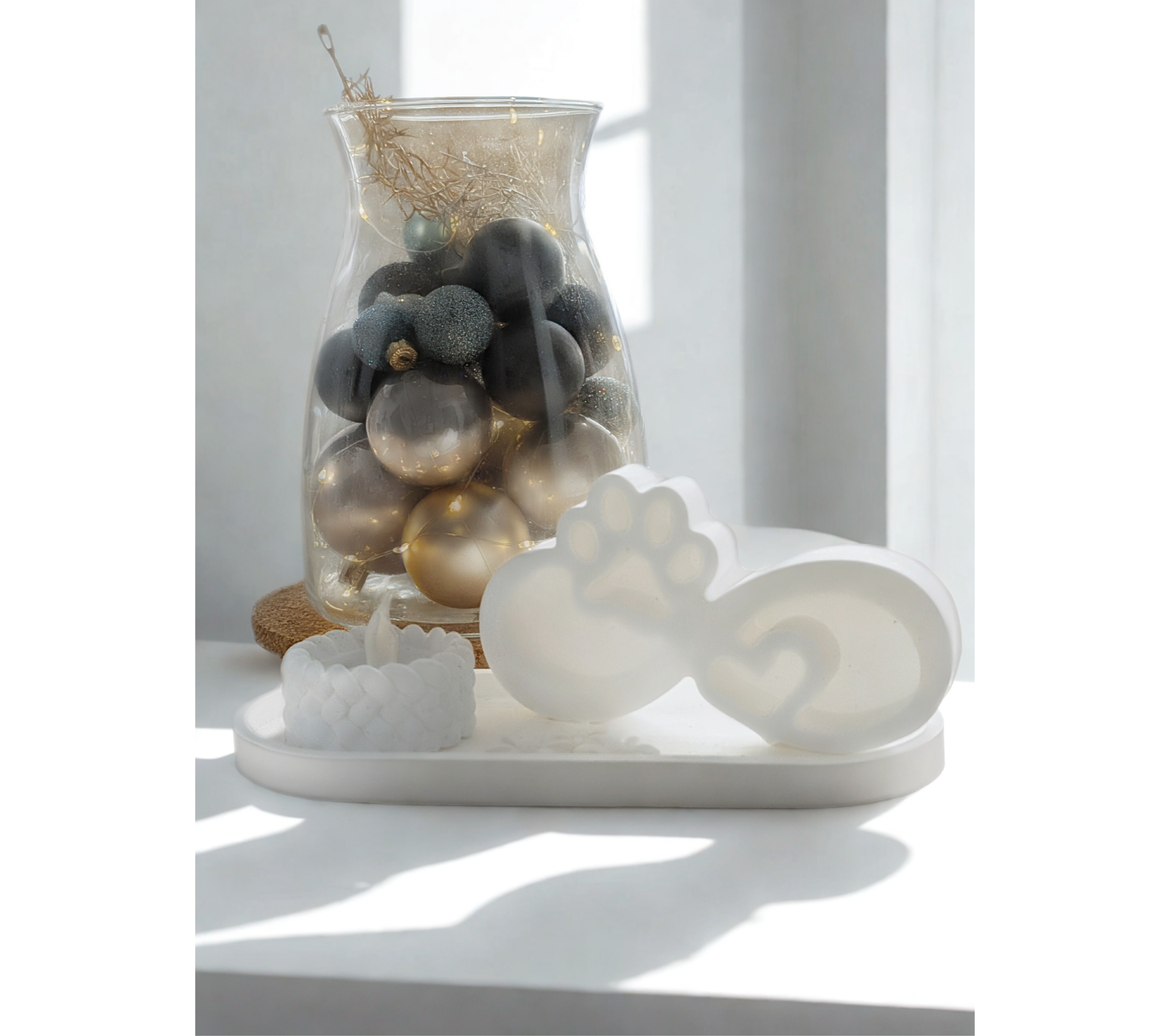 Gedenklicht „Für immer bei mir“ – Herz & Pfote